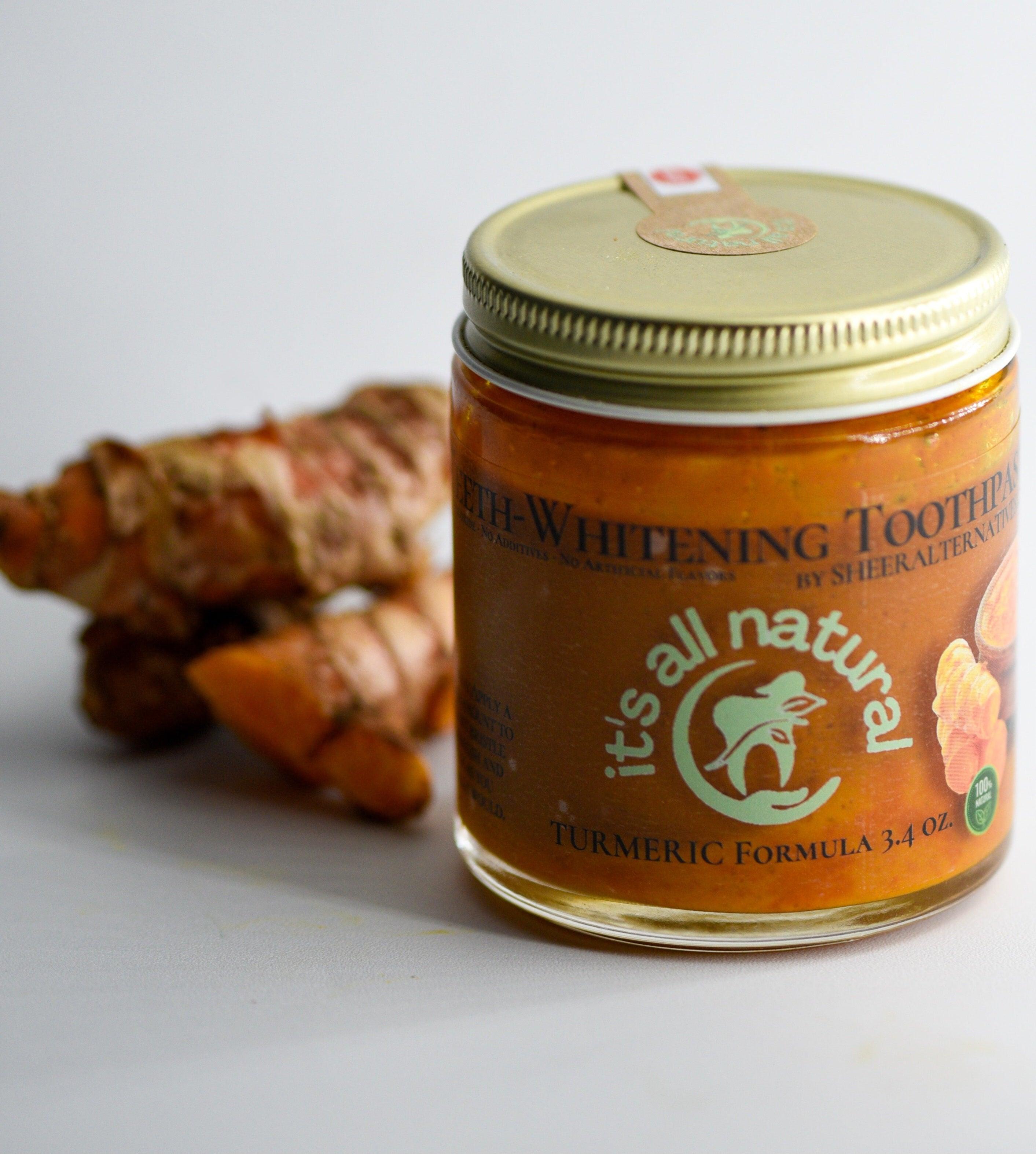 Teeth Whitening Toothpaste Turmeric Toothpaste Sheer Alternatives