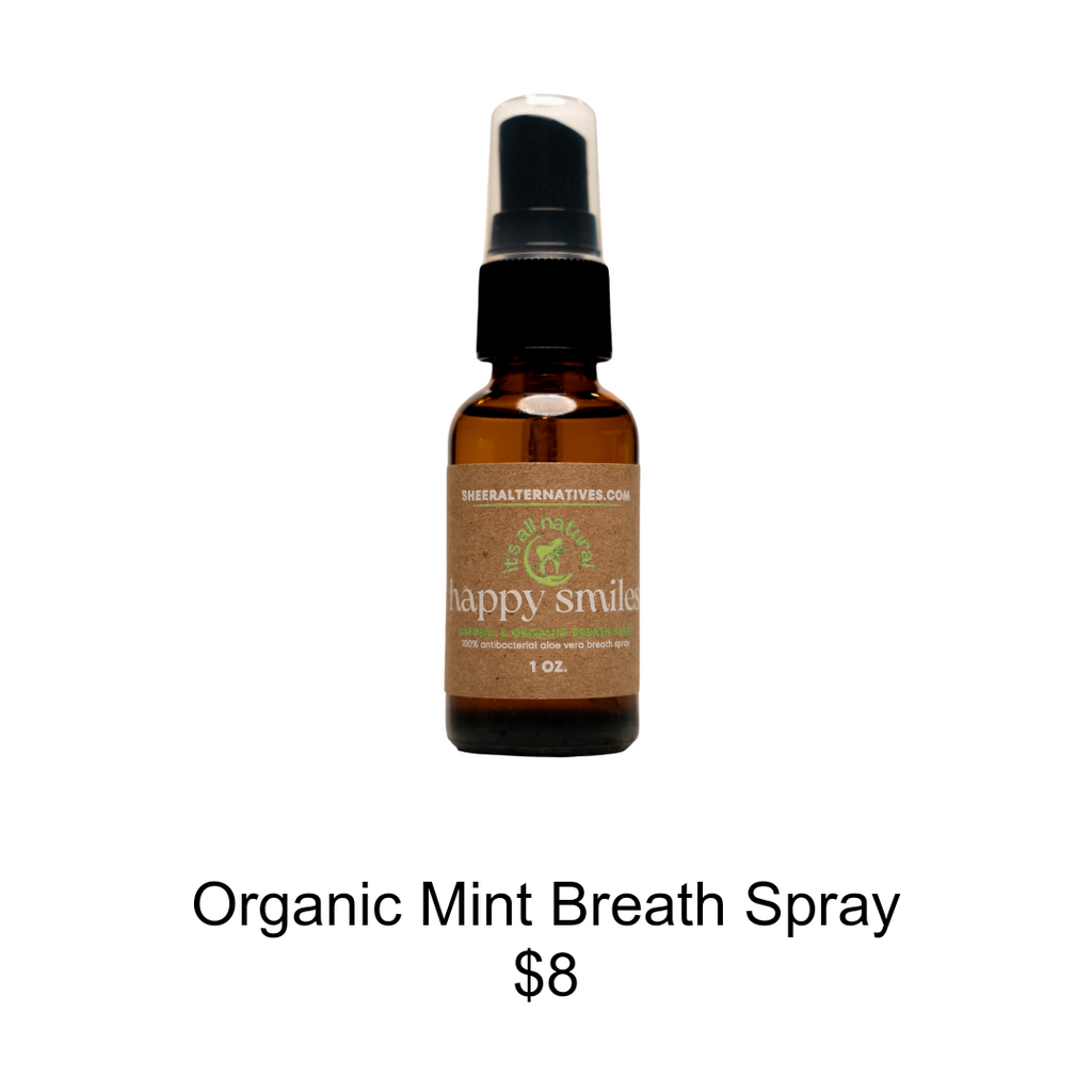 Peppermint Breath Spray Peppermint Spray sheeralternatives