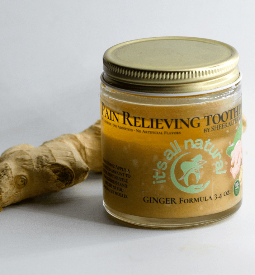 Organic Ginger Toothpaste Ginger Toothpaste Sheer Alternatives