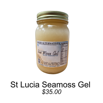 Natural Sea Moss Gel | Sea Moss Gel | sheeralternatives
