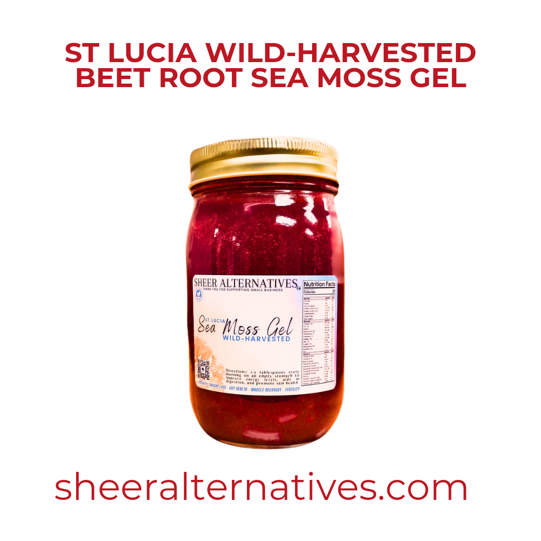 Beet Root Sea Moss Gel | Sea Moss Gel | sheeralternatives