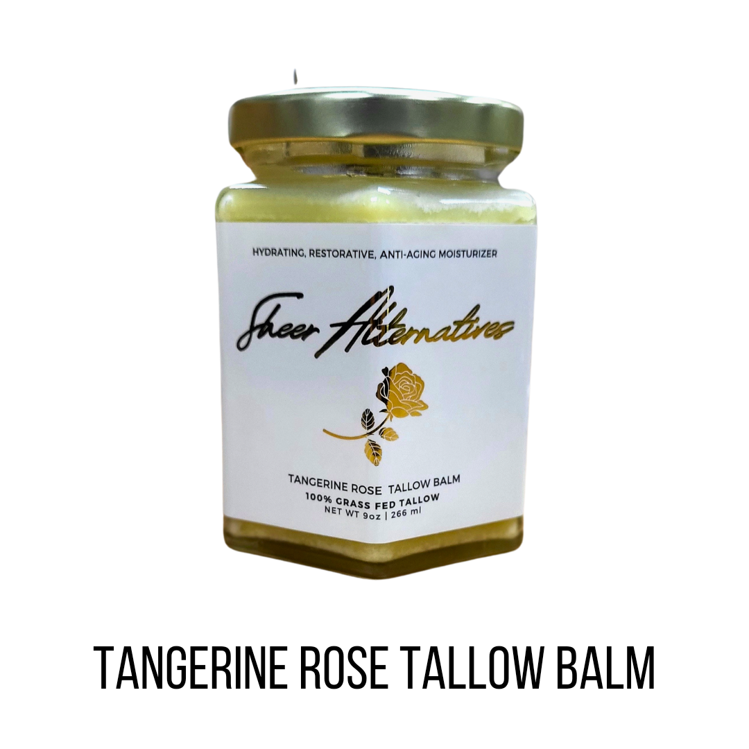 Tangerine Rose Tallow Balm Moisturizer 