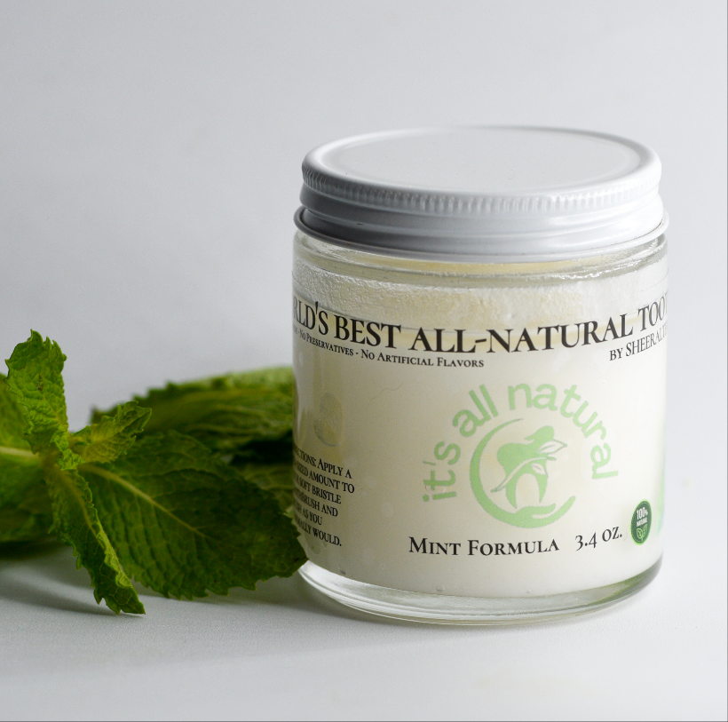 Natural Mint Toothpaste | organic Toothpaste | sheeralternatives 